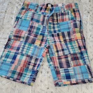 Plaid shorts